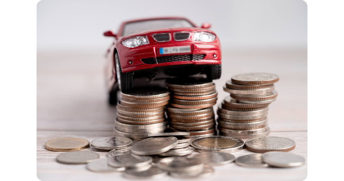 Voiture bmw sur des franc suisse