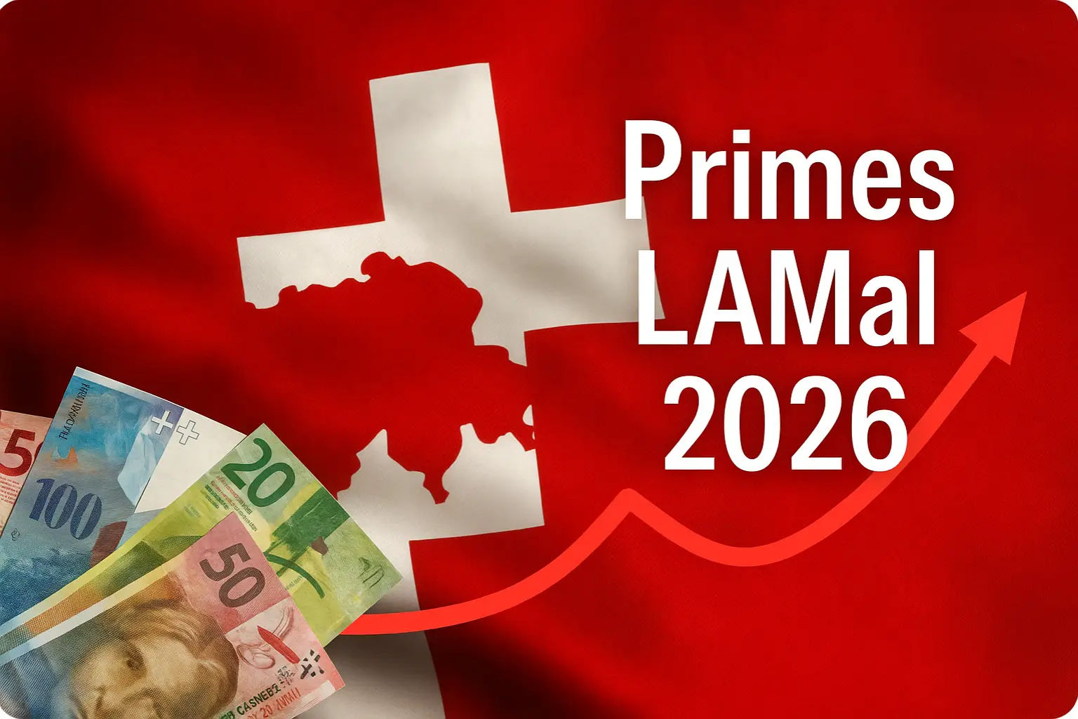 Prime LAMal 2026 : hausse officielle, que faire pour payer moins ?